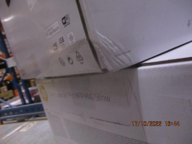 Лазерное многофункциональное устройство HP Color LaserJet Pro MFP M479fnw (p/c/s/f, A4,600 dpi,27(27)ppm,512Mb,2 trays 50+250,ADF50,USB/GigEth/WiFi/Bluetooth,4 cart.in box black 2400&cmy1200 pages,1y warr (существенное повреждение коробки)