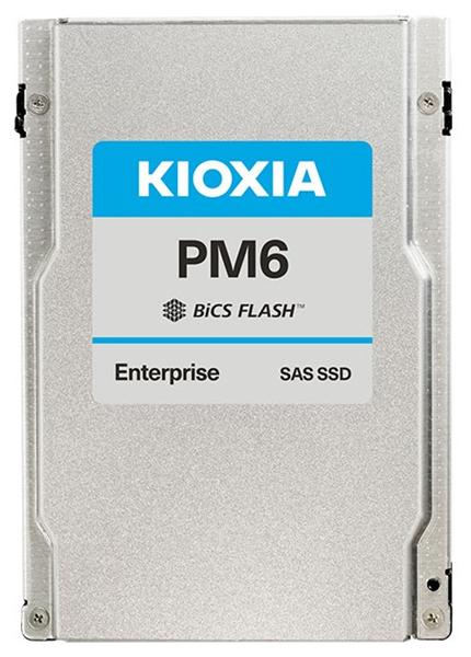Ssd накопитель KIOXIA Enterprise SSD 3840GB 2,5" 15mm (SFF), SAS 24Gbit/s, Read Intensive, R4150/W2450MB/s, IOPS(R4K) 595K/115K, MTTF 2,5M, 1DWPD/5Y, TLC (BiCS Flash™)