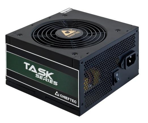 Блок питания Chieftec Task TPS-500S (ATX 2.3, 500W, 80 PLUS BRONZE, Active PFC, 120mm fan, no power cord) OEM