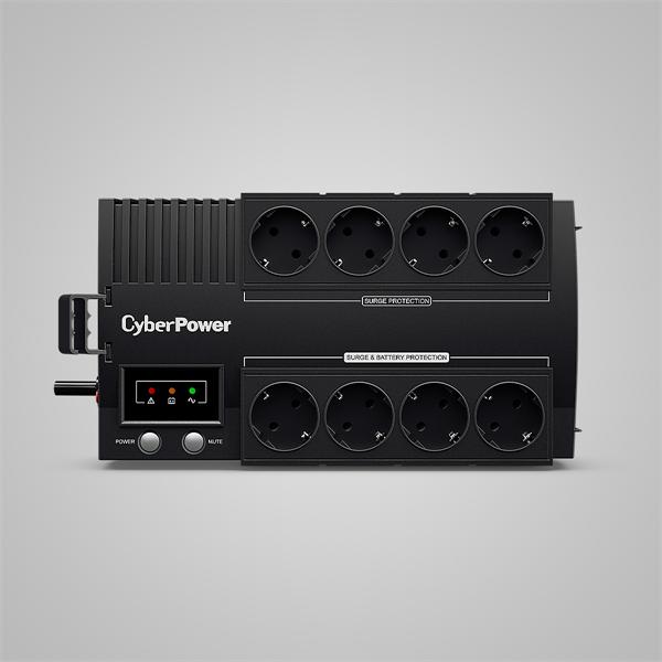 Источник бесперебойного питания Cyberpower BS450E Line-Interactive 450VA/270W USB (4+4 EURO)