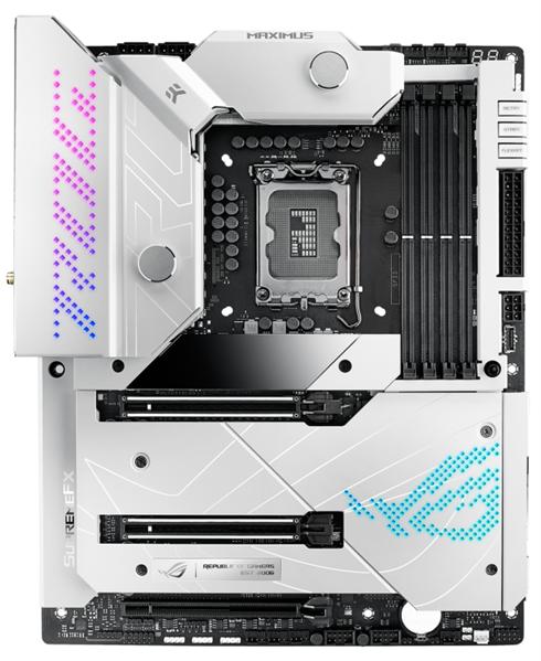 Материнская плата ASUS ROG MAXIMUS Z690 FORMULA,  LGA1700, Z690, 4*DDR5 , SLI+CrossFireX, SATA3 + RAID, Audio, LAN*2 (2,5 + 10 GB), USB 3.2*15, USB 2.0*4, ATX ; 90MB1370-M0EAY0