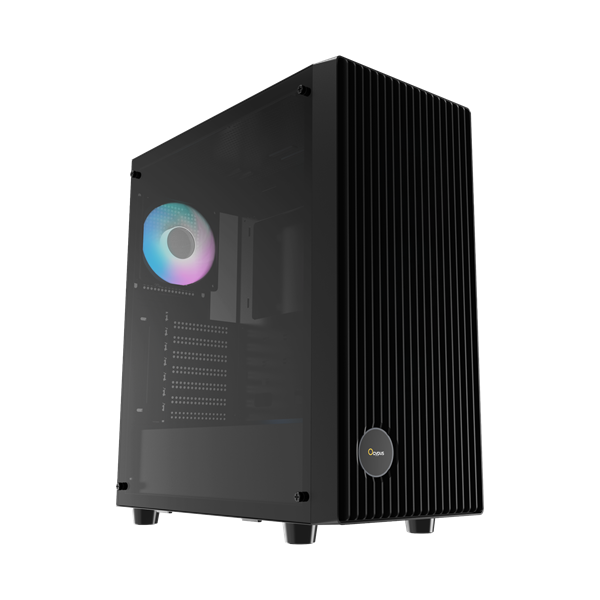 Корпус Ocypus Gamma C70 BK ARGB, ATX, USB3.0*1+USB2.0*1, FRONT 3x120mm ARGB, REAR 1x120mm ARGB