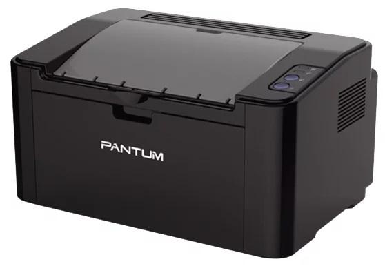Принтер лазерный Pantum P2207, Printer, Mono laser, А4, 20 ppm (max 15000 p/mon), 600 MHz, 1200x1200 dpi, 64 MB RAM, paper tray 150 pages, USB, start. cartridge 1600 pages (black)