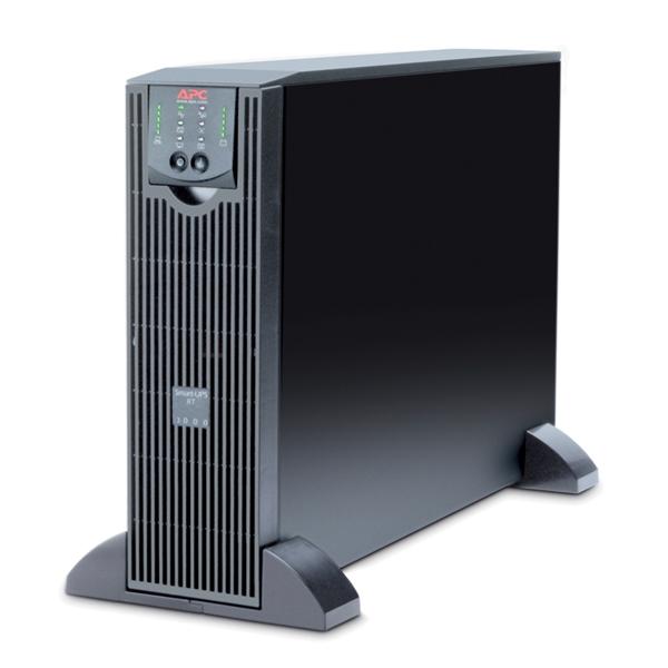 Источник бесперебойного питания APC Smart-UPS RT, 3000VA/2100W, On-Line, Out: 220-240V 8xC13 2xC19, Extended-run, Black, Tower (Rack 3U convertible), SmartSlot, 1 year warranty