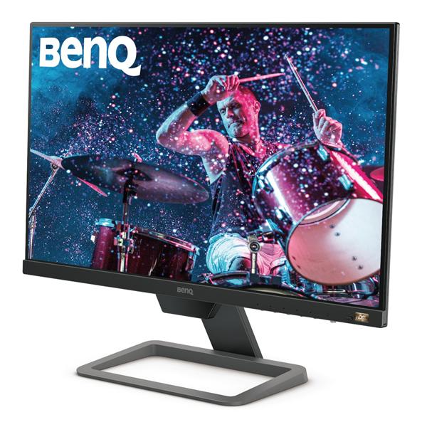 Монитор BENQ 23,8" EW2480 75Гц  IPS LED, 1920x1080, 16:9, 250 cd/m2, 20M:1, 1000:1, 178/178, 5ms(GtG), 3* HDMI 2.0, Speaker (2.5Вт x 2), Black-Metallic Grey