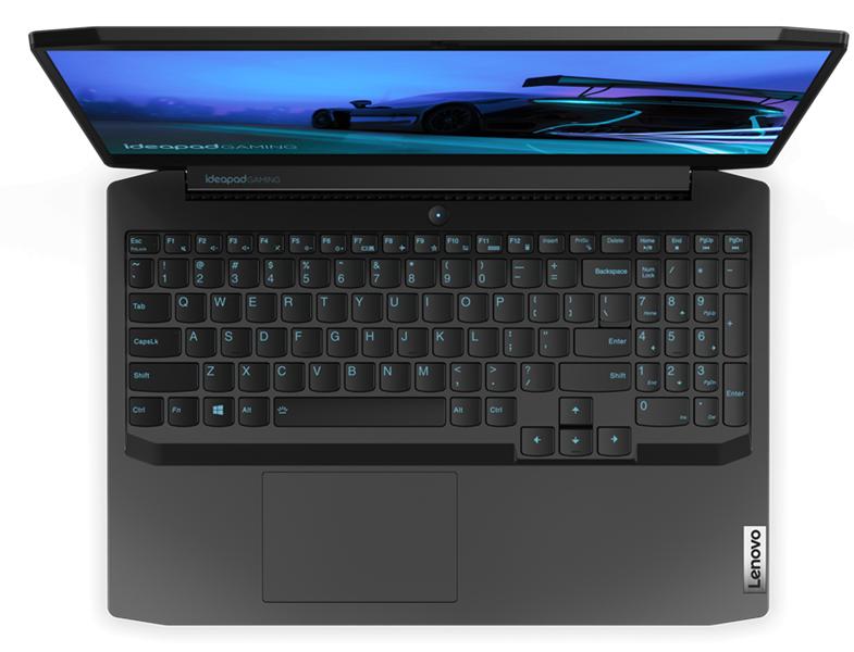 Ноутбук Lenovo IdeaPad Gaming 3 15IMH05 15.6 FHD (1920x1080)IPS 250N AG 60Hz, i7-10750H, 2x8GB DDR4 2933, 512GB SSD M.2, GTX1650Ti 4GB, WiFi, BT, TPM2, HD Cam, 45Wh, 135W Slim Tip, NoOS, 1Y, Onyx Black, 2.2kg