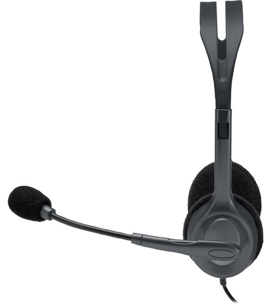 Наушники Logitech Headset H111, Stereo, mini jack 3.5mm, [981-000593]