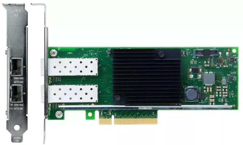 Сетевой адаптер Lenovo ThinkSystem  Intel X710-DA2 PCIe 10Gb 2-Port SFP+ Ethernet Adapter (SR860/SR850/SR570/SR590/SD530/SR950/SR550/SR530/ST550/SR630/SR650)(w/o LP bracket)