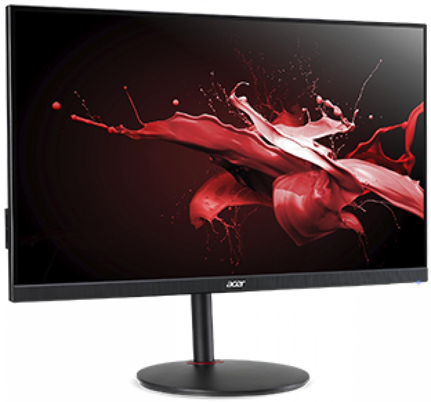 Монитор 27"    ACER  Nitro XV270Ubmiiprx , IPS, 2560x1440, HDR Ready, 75Hz,  1ms, 350nits, 178°/178°, 2xHDMI  + DP , регулировка высоты H.Adj 120mm,100% sRGB, Black