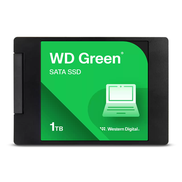 Твердотельный накопитель Western Digital Green SSD 2,5” SATA 1Tb, WDS100T5G0A, 1 year Твердотельный накопитель Western Digital Green SSD 2,5” SATA 1Tb, WDS100T5G0A, 1 year