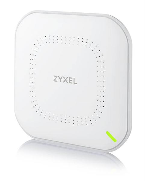  Гибридная точка доступа Zyxel NebulaFlex NWA50AX, WiFi 6, 802.11a/b/g/n/ac/ax (2,4 и 5 ГГц), MU-MIMO, антенны 2x2, до 575+1200 Мбит/с, 1xLAN GE, PoE, без поддержки Captive portal и WPA-Enterprise, защ