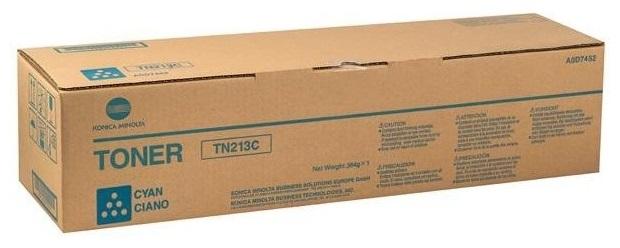 Konica minolta тонер-картридж tn-213 голубой для bizhub c203/253 19 000 стр. Konica Minolta toner cartridge TN-213 cyan for bizhub C203/253 19 000 pages