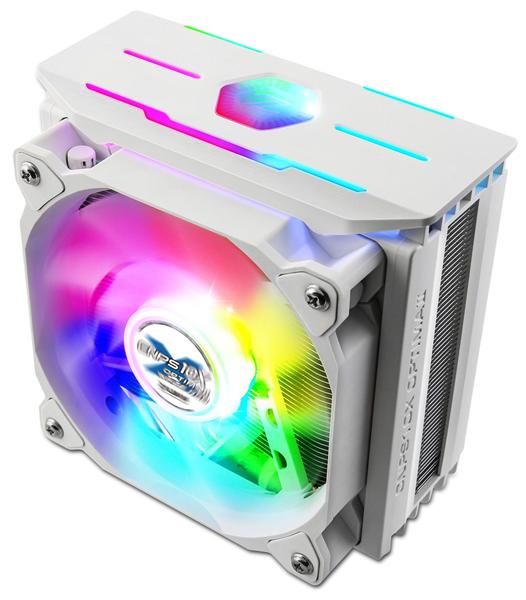 Кулер для процессора ZALMAN CNPS10X OPTIMA II WHITE RGB, 120mm RGB FAN, 4 HEAT PIPES, 4-PIN PWM, 1500 RPM, 27DBA, HYDRAULIC BEARING, FULL SOCKET SUPPORT