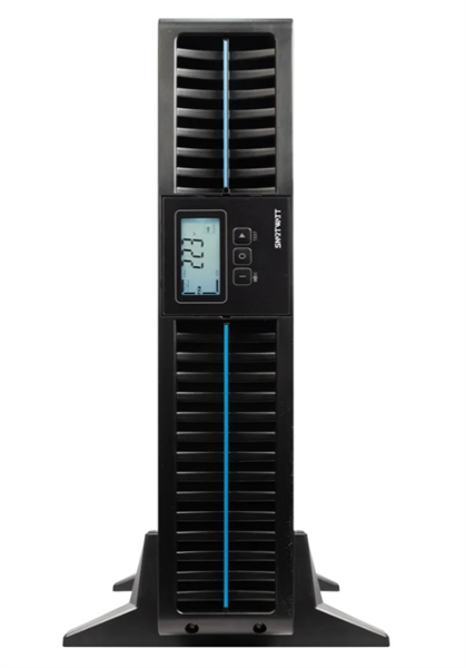 Источник бесперебойного питания SMARTWATT ИБП онлайн, чистый синус, 3000/2700 ВА/Вт, стоечный/напольный, LCD дисплей, порт USB, RS232, EPO, SNMP слот, Shuko socket CEE7/4 - 2 шт., IEC13 - 3 шт., встроенные АКБ 6*9 Ач (3703020040008)