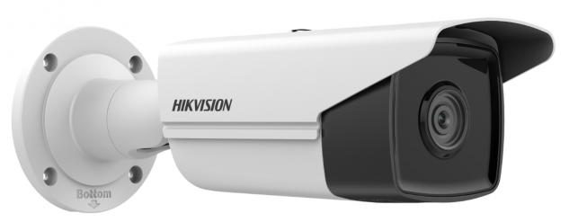 Видеокамера Hikvision DS-2CD2T43G2-4I(2.8mm) 4Мп уличная цилиндрическая IP-камера с EXIR-подсветкой до 80м и технологией AcuSense1/3" Progressive Scan CMOS; объектив 2.8мм; угол обзора 103°; механический ИК-фил