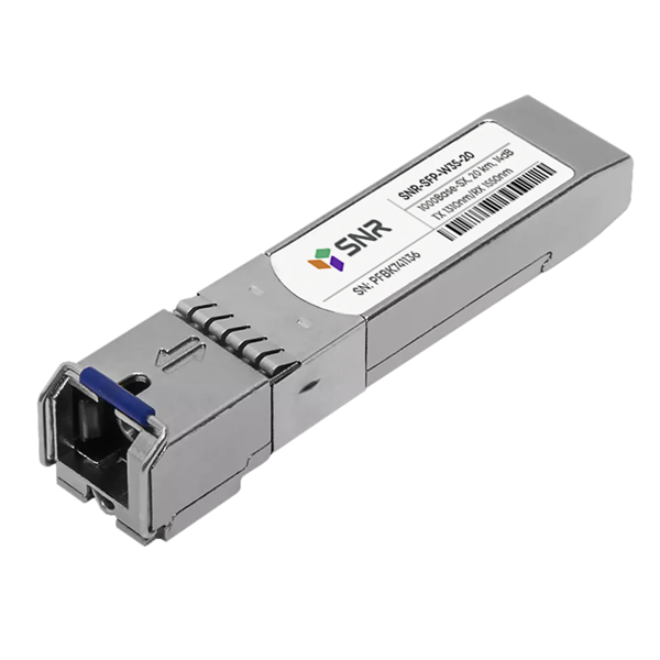 Трансивер SNR Модуль SFP WDM, дальность до 20км (14dB), 1310нм LC Трансивер SNR Модуль SFP WDM, дальность до 20км (14dB), 1310нм LC