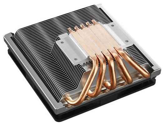 Кулер центрального процессора CPU Fan GeminII M5 LED (RR-T520-16PK) для Intel (LGA1366/1156/1150/1155/775) и AMD FM1/AM3+/AM3/AM2+/AM2, TDP 140Вт, Al, вент 120х120х15мм,  500-1600об/мин, 4пин, PWM, 17.4-58.4CFM, 8-30dBA