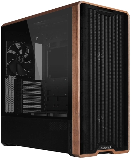 Корпус Lian-Li Lancool 217X черный без БП ATX 7x120mm 3x140mm 2xUSB3.0 audio bott PSU