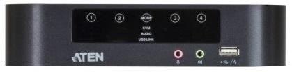 Квм перевключатель ATEN 4-Port USB3.0 4K DisplayPort Dual Display KVM switch