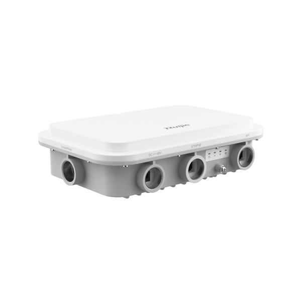 Точка доступа Ruijie Ruijie  Wi-Fi  6  (802.11ax)  outdoor  wireless  access  point,  dual-band  dual-radio,  up  to  575Mbps@2.4G, 1200Mbps@5G and 1775Mbps per AP, 4 spatial streams, built-in directional  antenna,
