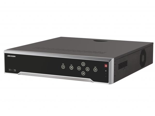 Видеорегистратор Hikvision DS-7732NI-K4  32-х канальный IP-видеорегистраторВидеовход: 32 канала; аудиовход: двустороннее аудио 1 канал RCA; видеовыход: 1 VGA до 1080Р, 1 HDMI до 4К; аудиовыход: 1 канал RCA.Входящий