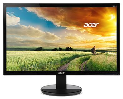 Монитор 23,8" ACER K242HYLHbi, VA, ZeroFrame, Black, 1920x1080, 75Hz, 1xVGA + 1xHDMI(1.4), FreeSync