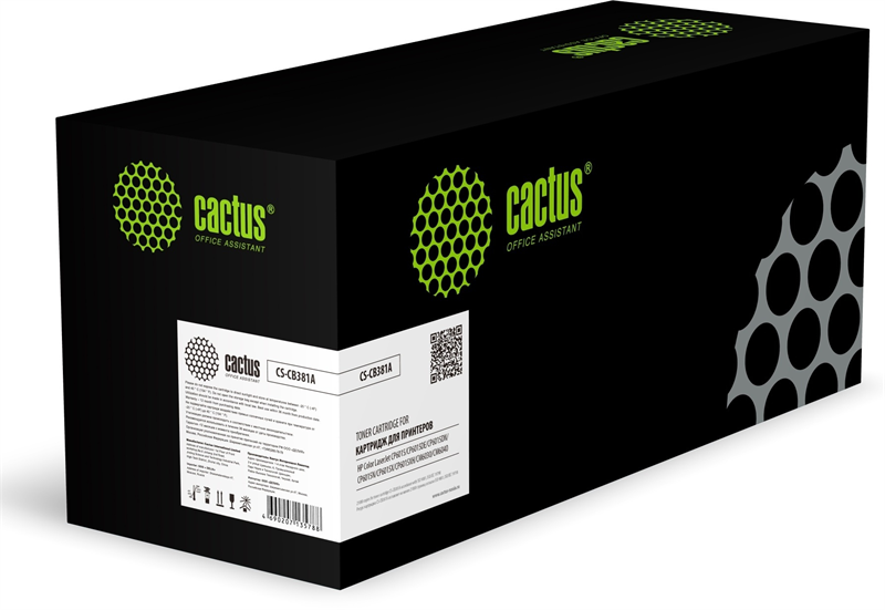Картридж лазерный Cactus CS-CB381A голубой (21000стр.) для HP CLJ CP6015/CP6015DE/CP6015DN/CP6015N/CP6015X/CP6015XH/CM6030/CM6040 Картридж лазерный Cactus CS-CB381A голубой (21000стр.) для HP CLJ CP6015/CP6015DE/CP6015DN/CP6015N/CP6015X/CP6015XH/CM6030/CM6040