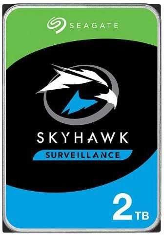 Жесткий диск HDD SATA Seagate 2Tb, ST2000VX015, Skyhawk Guardian Surveillance, 5900 rpm, 256Mb buffer (аналог ST2000VX008), 1 year