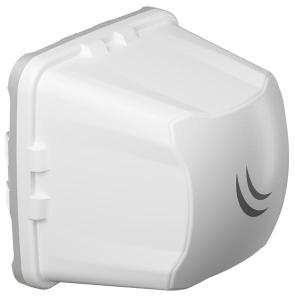 Точка доступа MikroTik Cube 60G ac (60Ghz antenna with 802.11ad wireless and 5GHz 802.11ac backup, 4 core x 716MHz CPU, 256MB RAM, 1 x Gigabit LAN port, RouterOS L3, POE, PSU) for use as CPE in Point -to-Multipoint