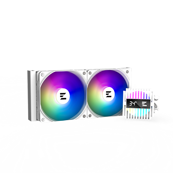Система водяного охлаждения Zalman CPU Liquid Cooler 240mm, ARGB, white Система водяного охлаждения Zalman CPU Liquid Cooler 240mm, ARGB, white