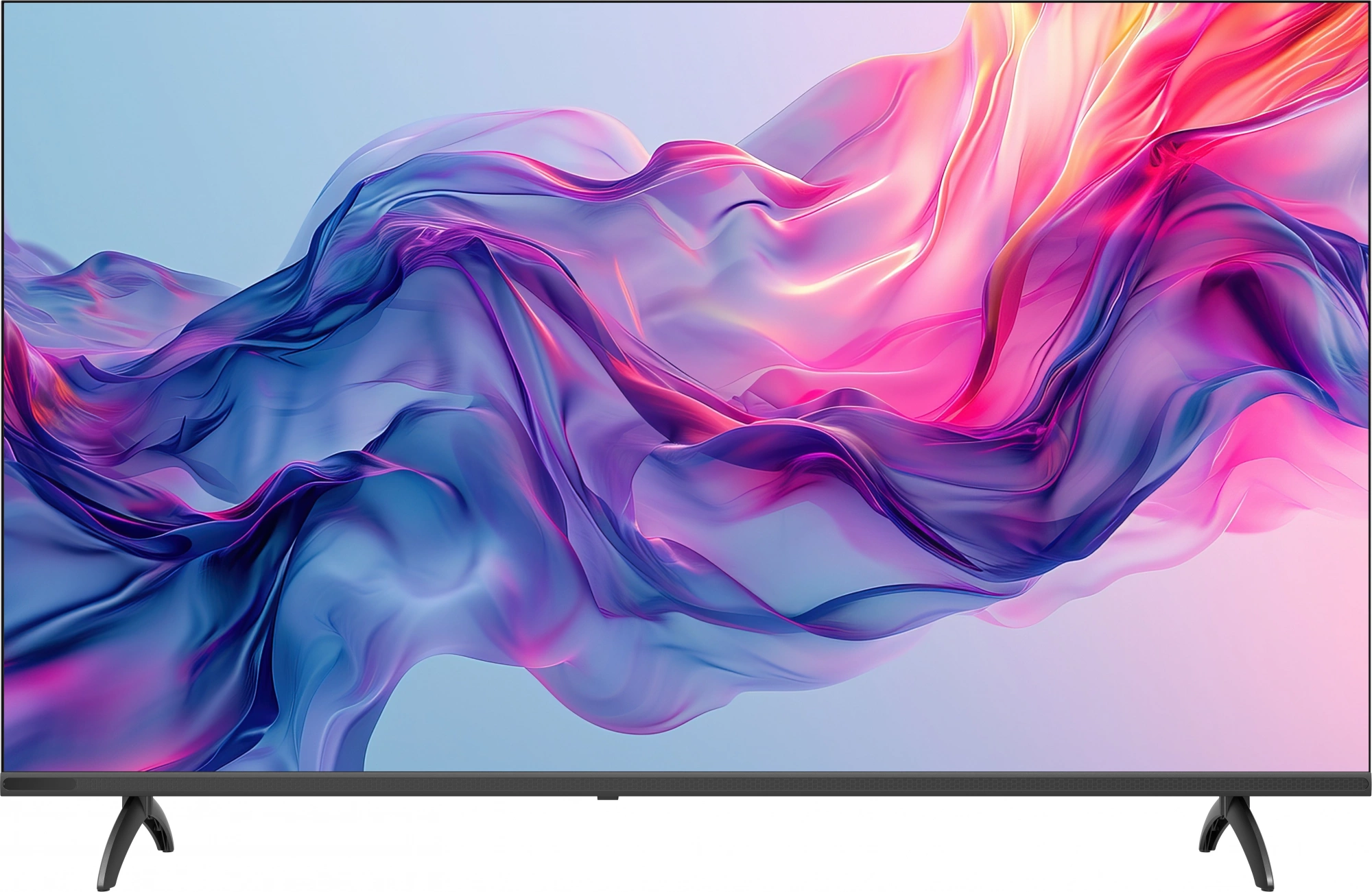 40", Full HD, 200Nit, Google TV, DVB-T2/C/S2, 2.0 ch Sound 10W*2, 60Hz, 2 HDMI, 2 USB, Digital Audio Output, LAN, Composite output, CI, Выход для наушников, 2 Pole, безрамочный дизайн, 2025 Skyworth 40E55G