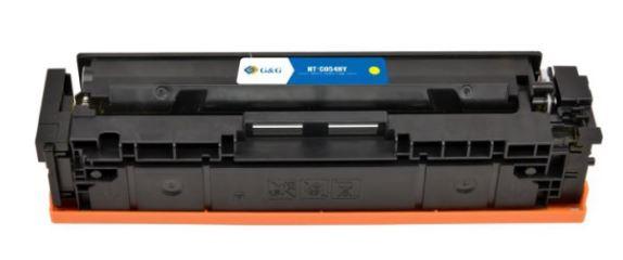 Тонер-картридж G&G toner-cartrige for Canon LBP620 series/Color imageCLASS MF640C/MF642Cdw series/Canon i-SENSYS LBP621Cw/623CW/MF641Cw/MF643Cdw/MF645Cx yellow with chip 2 300 pages 054H Y 3025C002
