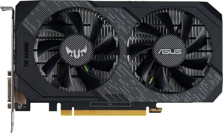 Видеокарта ASUS TUF-GTX1650-O4GD6-P-GAMING // GTX1650 D6,DVI,HDMI,DP,4G,D6 ; 90YV0EZ2-M0NA00