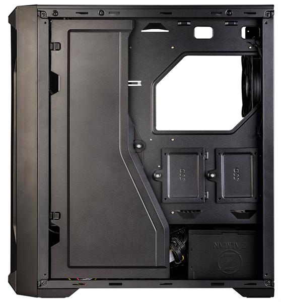 Корпус ZALMAN Z8 MS, ATX, BLACK, FRONT MESH, WINDOW, 2xCOMBO (3.5" OR 2.5"), 4x2.5", 1xUSB2.0, 2xUSB3.0, FRONT 3x120mm ARGB, REAR 1x120mm