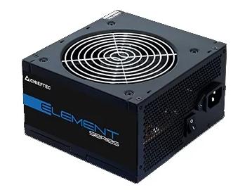 Блок питания Chieftec Element ELP-600S Bulk (ATX 2.3, 600W, 85 PLUS, Active PFC, 120mm fan) OEM