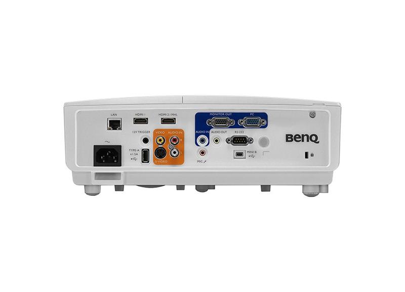 Проектор BenQ Projector SH753+ DLP, FHD (1920x1080), 5000 AL, 1.5X, TR 1.39-2.09, HDMIx2/ MHLx1, VGA, LAN control, USB Power, White (незначительное повреждение коробки)