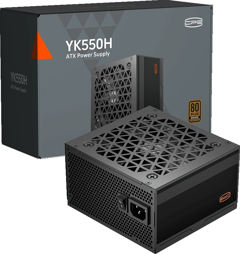 Блок питания PcCooler ATX 550W YK550H 80+ bronze (20+4pin) APFC 120mm fan 6xSATA RTL Блок питания PcCooler ATX 550W YK550H 80+ bronze (20+4pin) APFC 120mm fan 6xSATA RTL