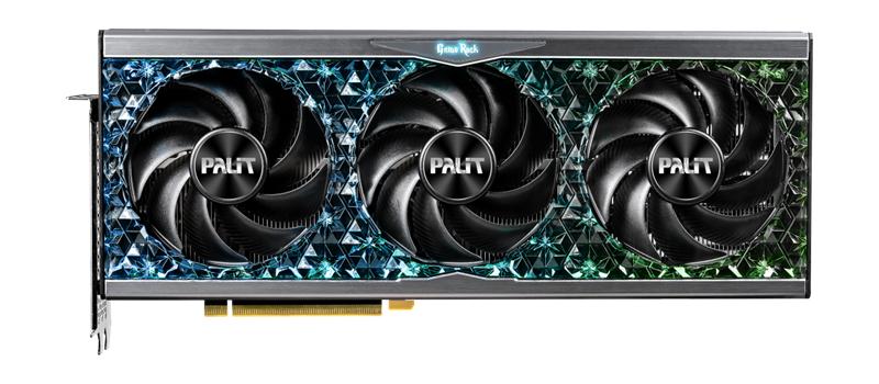 Видеокарта PALIT RTX4090 GAMEROCK OC 24GB GDDR6X 384bit 3-DP HDMI