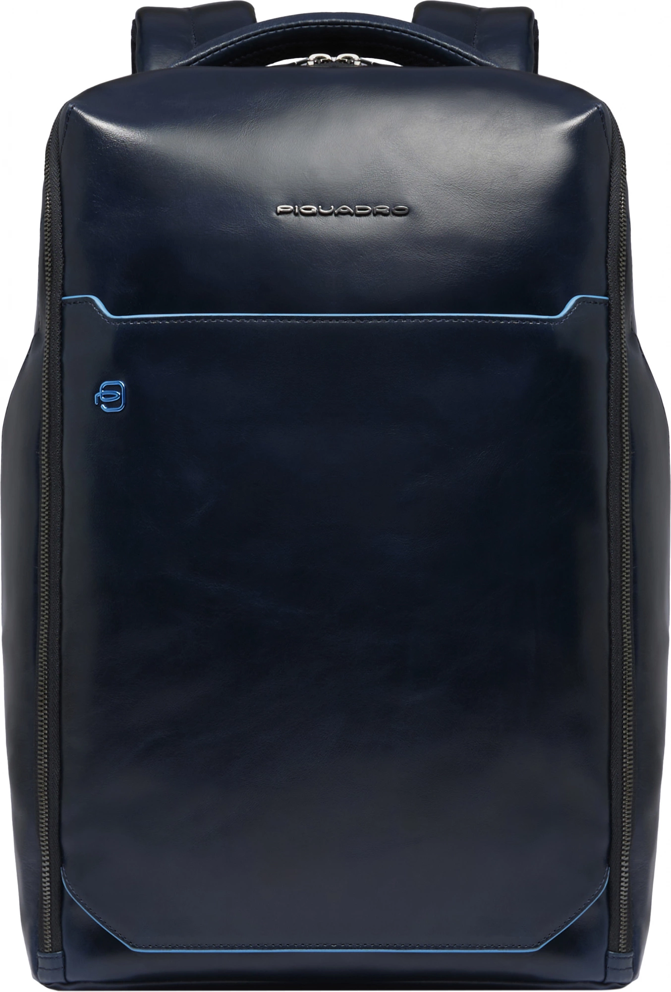Рюкзак мужской Piquadro Blue Square CA6591B2/BLU2 темно-синий натур.кожа