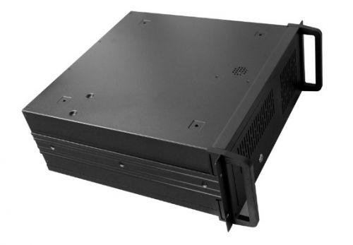 Корпус INWIN 4U rack-mount  TS-4U  __________  USB3.0*2; Front fan 12cm*1; Rear fan 6cm*2; dust filter on the front door, intrusion switch, Add Self-adhesive type strong wiring fixing base; rails