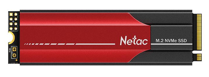 Ssd накопитель Netac SSD N950E Pro 2TB PCIe 3 x4 M.2 2280 NVMe 3D NAND, R/W up to 3500/3000MB/s, TBW 1600TB, 2048MB DRAM buffer, with heat sink, 5y wty