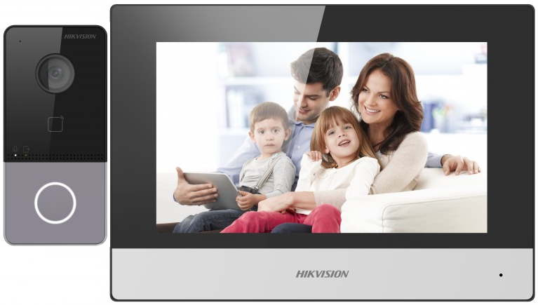 Комплект IP-видеодомофнии Hikvision DS-KIS603-P(C)