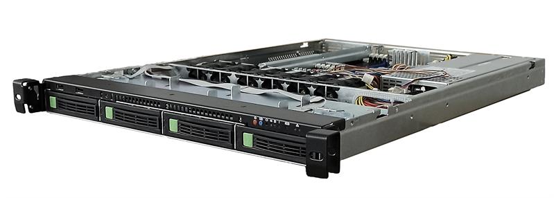 Серверная платформа Rikor 1U Server RP6108 noCPU(2)2nd GenScalable HS EATX(3+3)/TDP 150W/no DIMM(16)/HDD(8)SFF/4x1Gbe/1xFH/1xM.2 NWMe, 1xM.2 SATA/2x650W/МПТ
