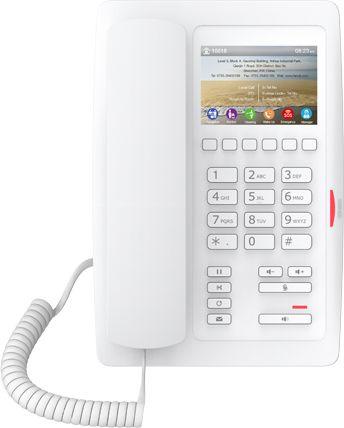  Fanvil Гостиничный IP телефон, 2 порта 10/100 Мбит, PoE, цветной дисплей
