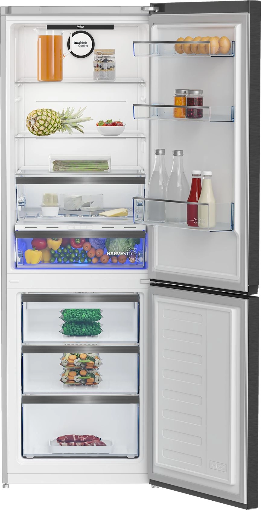 Холодильник Beko B5RCNK363ZXBR 2-хкамерн. антрацит инвертер Холодильник Beko B5RCNK363ZXBR 2-хкамерн. антрацит инвертер