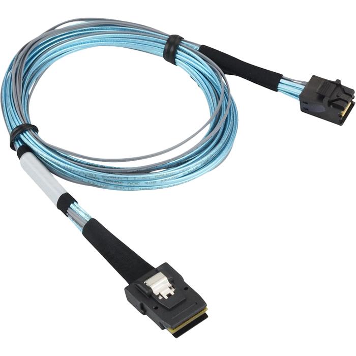 Кабель Gigabyte Cable miniSAS HD (SFF-8643) to SlimSAS x4 (SFF-8654) 800mm