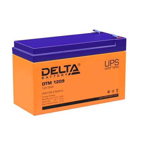  Delta Аккумуляторная батарея для ИБП DTM 1209 (12V/9Ah)