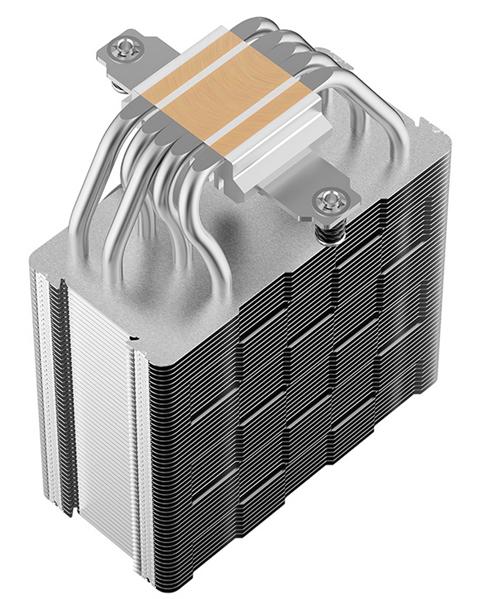 Кулер для процессора DEEPCOOL AG500 LGA1700/1200/115X/AM5/AM4 (12шт/кор, TDP 240W, PWM, Fan 120mm, 5 тепл. Трубок, черный) RET