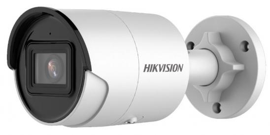 Видеокамера Hikvision DS-2CD2043G2-IU(2.8mm) 4Мп уличная цилиндрическая IP-камера с EXIR-подсветкой до 40м и технологией AcuSense1/3" Progressive Scan CMOS; объектив 2.8мм; угол обзора 103°; механический ИК-фил