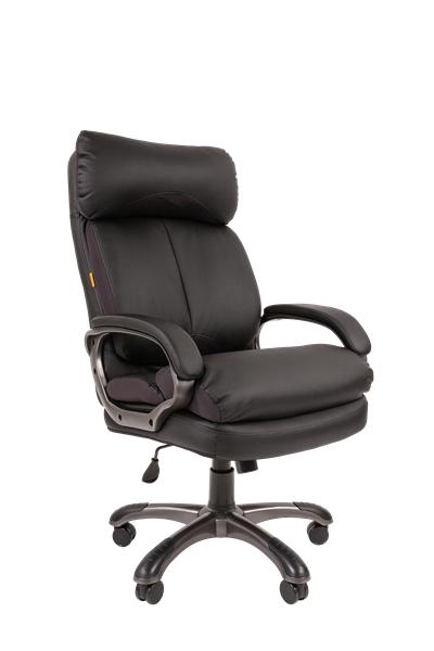Офисное кресло Офисное кресло Chairman 505 экопремиум черный (черный пластик)